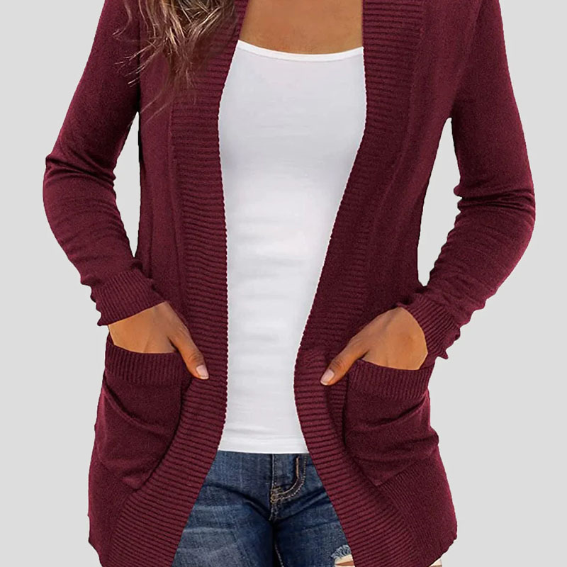 Knitting Women's Cardigan Sweater